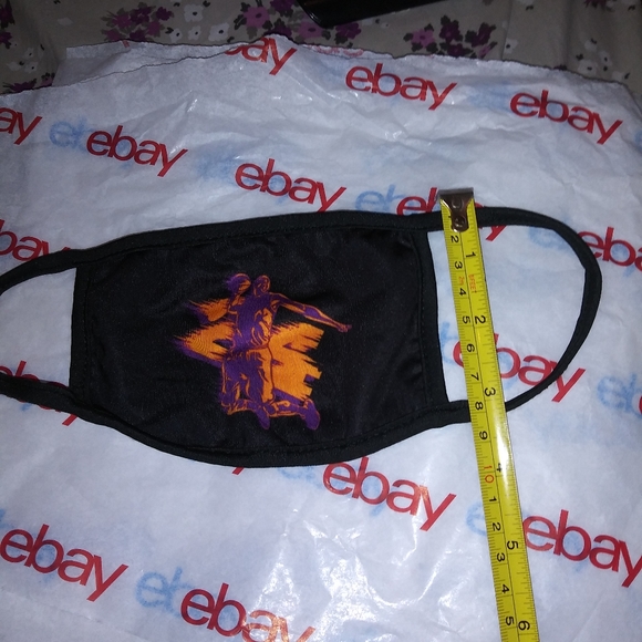 CLOTH Kobe BRYANT Jump LOGO Face Mask Facemask - Picture 5 of 7